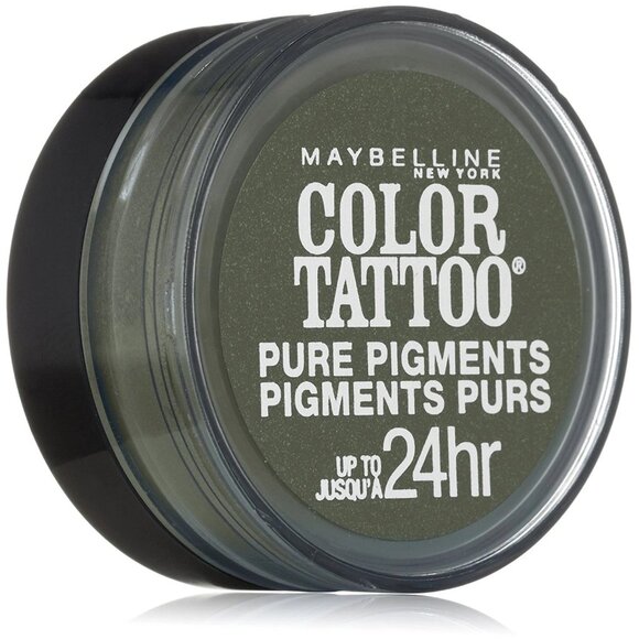 Maybelline Color Tattoo Pure Pigments Eyeshadow, 50 Forest Fatale, 0.05 oz - Picture 1 of 2